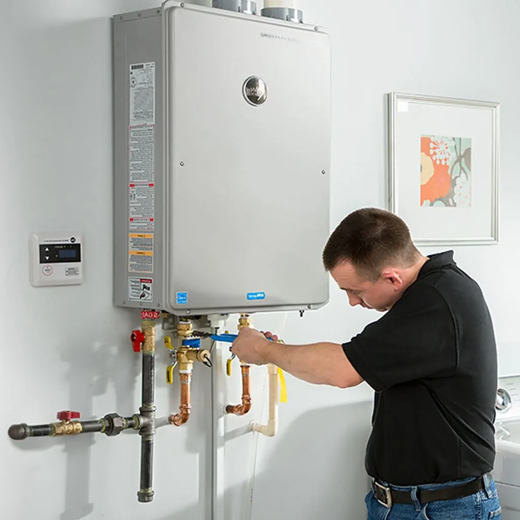 tankless water heater repair in Jetmore, KS